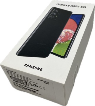 Samsung Galaxy A52s 5G 6/128GB DS Black + ładowarka + szkło