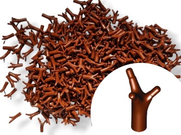 LEGO 68211 Łodyga Roślina Kwiat Trawa Reddish Brown Brązowy 50szt