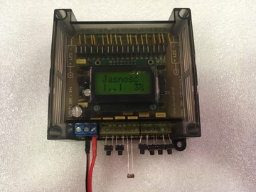 Светодиодный лестничный контроллер с функцией сумерек 10-18k LCD FZ - цена снижена