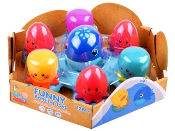 Игрушка для ванной Кит и осьминоги ZA3378