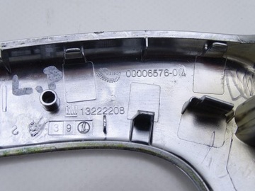 OPEL INSIGNIA A 08-17 ХРОМИРОВАННАЯ ДЕКОРАТИВНАЯ ПОЛОСКА РУЧКИ НАКЛАДКИ ДВЕРИ ПЕРЕДНЯЯ ЛЕВАЯ