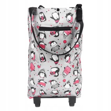 СУМКА НА КОЛЕСАХ, ПРОЧНАЯ СКЛАДНАЯ КОРЗИНА