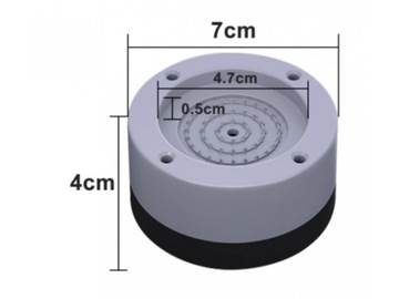 АНТИВИБРАЦИОННЫЕ РЕЗИНОВЫЕ ПОДУШКИ ДЛЯ СТИРАЛЬНОЙ МАШИНЫ ПОСУДОМОЕЧНАЯ МАШИНА ХОЛОДИЛЬНИК 4 ШТ.