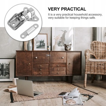 Пряжка Hasp Sash Keeper с тяжелым замком 2 шт.