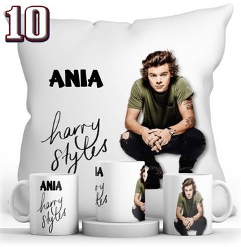 НАБОР ONE DIRECTION КРУЖКА + ПОДУШКА + ИМЯ