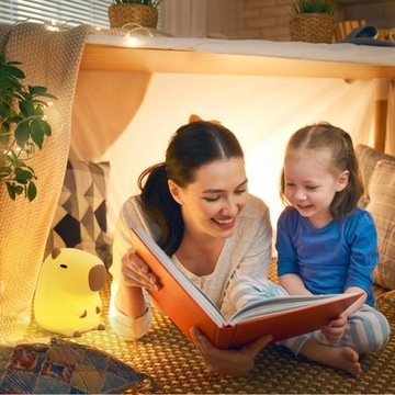 Lampki stołowe z lampką nocną Kapibara,lampka na biurko