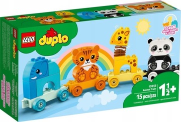 LEGO DUPLO Pociąg ze zwierzątkami 10955