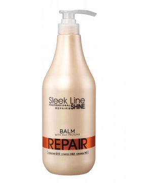 Stapiz Sleek Line Balsam do włosów z jedwabiem 1L