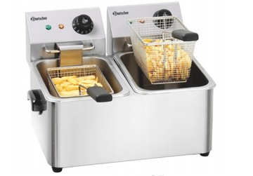 FRYTOWNICA ELEKTRYCZNA 2x4L SNACK II BARTSCHER