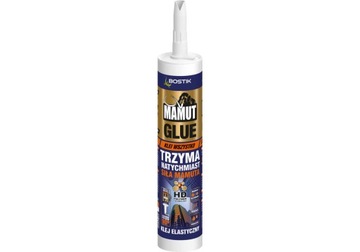 Klej uniwersalny montażowy MAMUT 290 ml biały