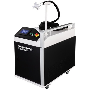 CZYSZCZARKA LASEROWA CZYSZCZENIE LASEREM CORMAK CZL2000 LASER CZYSZCZĄCY
