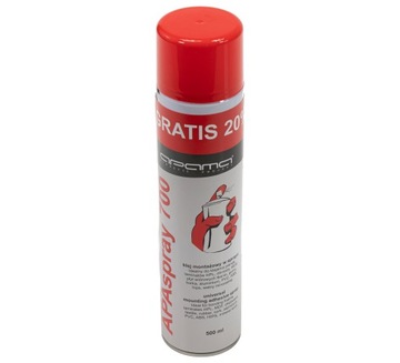 Klej w sprayu do paneli akustycznych pianek mocny