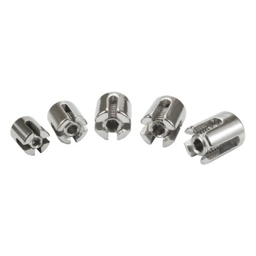 Zacisk KRZYŻOWY do lin NIERDZEWNY INOX Kwasoodporny V4 3mm 10szt.
