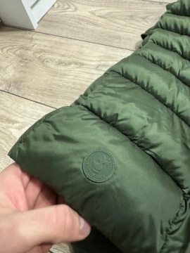 СТЕГАНЫЙ ЖИЛЕТ SAVE THE DUCK СВЕРХЛЕГКИЙ ЗЕЛЕНЫЙ КРАСИВЫЙ 1 S