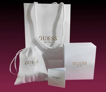 ZŁOTA BRANSOLETKA GUESS FINE HEART SERCE JUBB014