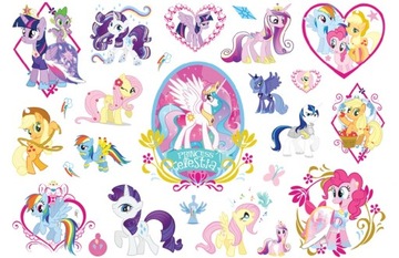 TATUAŻE DLA DZIECI ZMYWALNE MY LITTLE PONY