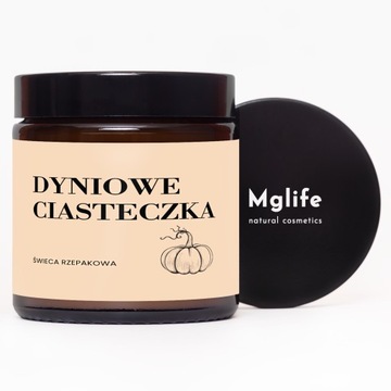 Świeca zapachowa sojowa Dyniowe ciasteczka Mglife