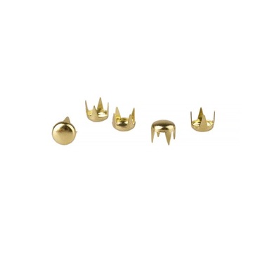 ĆWIEKI OKRĄGŁE KULKA 5,5MM 100 sztuk ZŁOTE 381