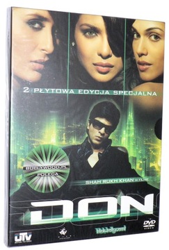 2xDVD - DON (2006) - S.Khan - folia, polski lektor