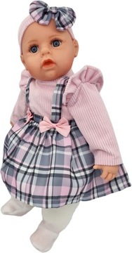 LALKA BOBAS MÓWI I ŚPIEWA PO POLSKU 45CM+SMOCZEK_368