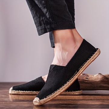 Męskie buty espadryle, codzienne buty wsuwane, wygodne buty do chodzenia