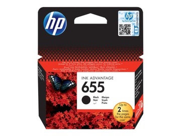 Чернила HP 655 Ink Advantage CZ109AE, черные 3525