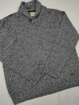 Burton Menswear Sweter męski Akryl Wełna r. XL