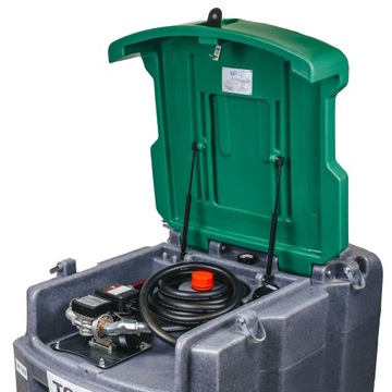 Mobilny Zbiornik do Paliwa Olej ON 425L Pompa PIUSI 230V Licznik Wskaźnik