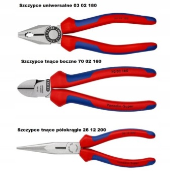KNIPEX 00 20 11 набор слесарных клещей 3 штуки Новая модель KNIPEXTEND