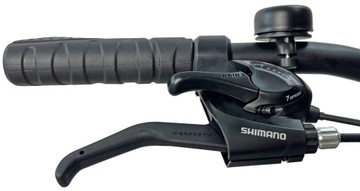 Мужской кроссовый велосипед INDIANA X-Cross 2.0 28 дюймов, черный и красный