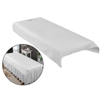 4x Скатерть для косметического массажного стола Салон СПА-процедуры