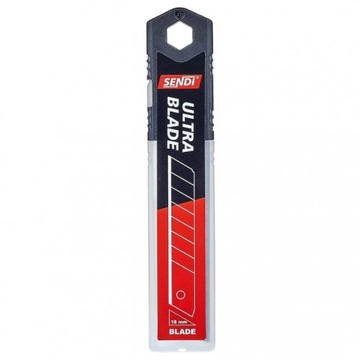 OSTRZA ŁAMANE 18 MM DO NOŻYKA SENDI ULTRA BLADE (10SZT.)