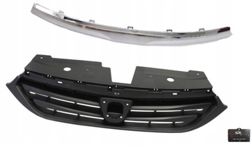 DACIA LODGY 12- MŘÍŽKA PŘEDNÍ MASKA + LIŠTA MŘÍŽKY CHRÓM