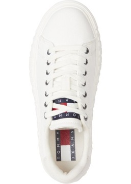 TOMMY HILFIGER BUTY DAMSKIE TRAMPKI ECRU r.38