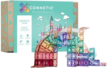 CONNETIX KLOCKI MAGNETYCZNE KULODROM TOR 106 SZT