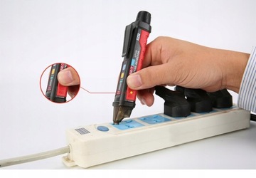 ИЗМЕРИТЕЛЬ ТЕСТЕР ДЕТЕКТОР НАПРЯЖЕНИЯ UT12E ИСПЫТАТЕЛЬНАЯ ПРОБКА IP67 ВОДОНЕПРОНИЦАЕМАЯ