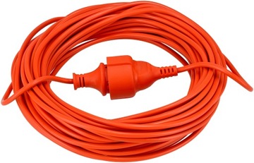 Садовый удлинитель 40м 2х1,5мм2 16А 2500Вт 230В оранжевый длинный