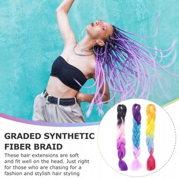 6шт Омбре Канекалон для волос