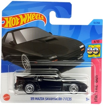 HOT WHEELS MODEL '89 MAZDA SAVANNA RX-7 FC3S HW