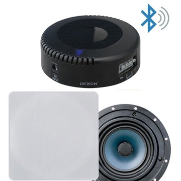 DEXON GŁOŚNIKI Z BLUETOOTH DO KUCHNI ŁAZIENKI