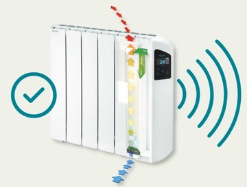 Электрический масляный радиатор ECO GREEN ULTRA WIFI 2000 Вт