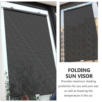 АВТОМОБИЛЬНЫЙ КОЗЫРЕК ДЛЯ НАКАТКИ СОЛНЦЕЗАЩИТНОГО ВАЛИЦА НА ОКНО