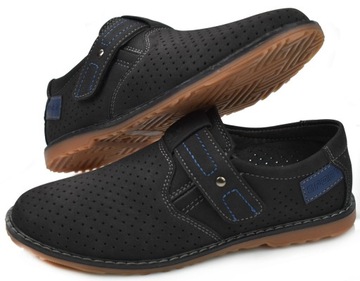 Черные деловые туфли Badoxx на липучке 23 см - 36