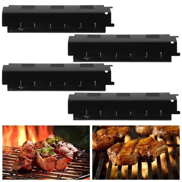 4 SZTUKI GRILL GAZOWY PŁYTY GRZEWCZE WYMIANA NARZĘDZIA DO GRILLA POKRYWA PALNIKA