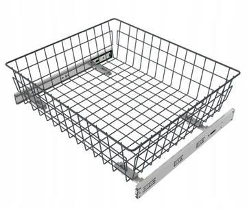 KOSZ DO SZAFY GARDEROBY SZAFKI 50 cm H-15cm GRAFIT