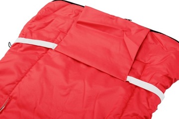 Детский спальный мешок утепленный красный АКЦИЯ