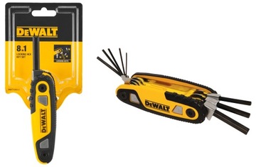 DeWALT DWHT0-70263 KLUCZE IMBUSOWE SKŁADANE 8w1