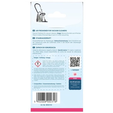 ZAPACH do odkurzacza kwiatowy