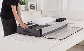 Сумка-чехол для постельного белья, пуховое одеяло под кровать, органайзер-контейнер, 100х50см.