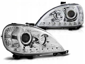 LAMPY NOWE MERCEDES W163 ML 98-01R DAYLIGHT CHROM